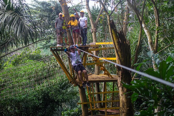 Aburi, Ghana Private Zipline and Adventure Experience - Safety equipment and the first instructions