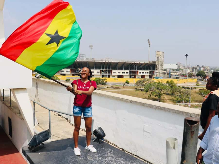 Accra Architectural Tour - Entering Ga-Mashie and Jamestown