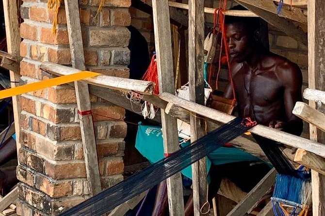 Bonwire Namimg Ceremony and Kente Tourist Center - The Akan naming ceremony at Bonwire Palace