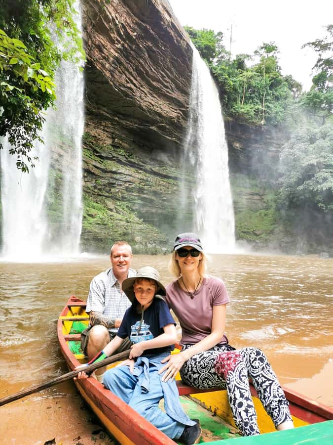 Boti Falls, Umbrella Rock, Aburi Gardens & Cocoa Farm Tour - Umbrella Rock and the choice between walking and driving