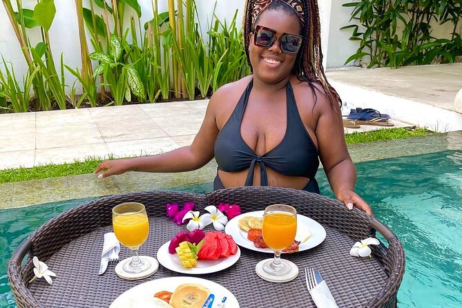 Floating Brunch Pool Experience - Arriving for a Private Pool Brunch in Accra