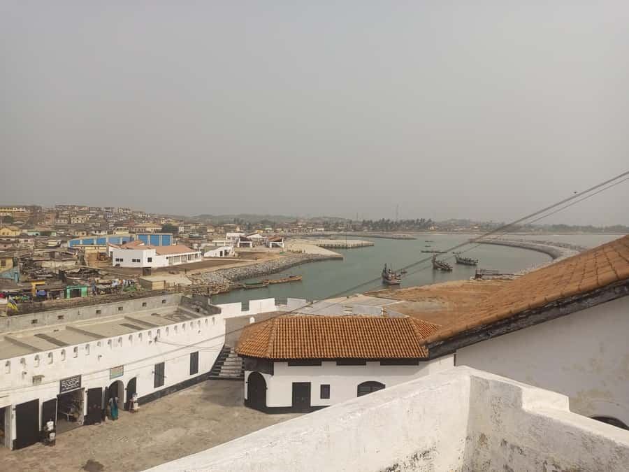 From Accra: Cape Coast and Elmina Castles Day Trip - Fort St Jago opposite Elmina Castle