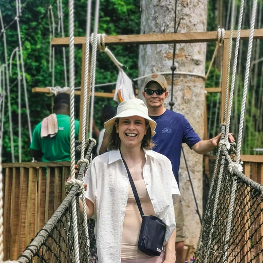 From Accra: Cape Coast, Elmina Castle & Kakum Park Day Tour - Kakum National Park And The Seven-Bridge Canopy Walk