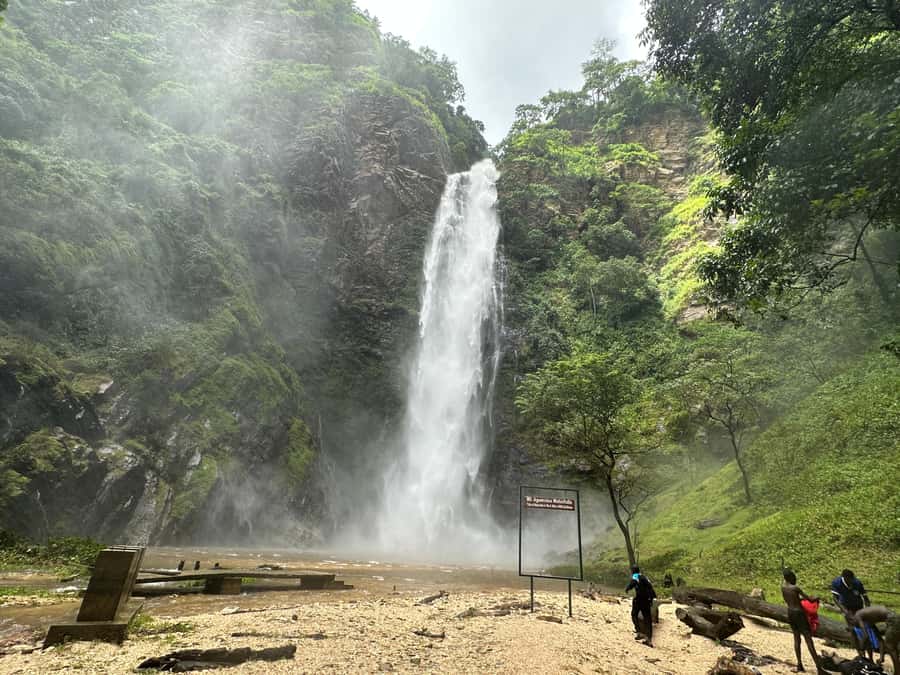 Ghana: 2-Day Monkey Sanctuary, Waterfall and Hiking Tour - Climbing Afadjato to 885 meters
