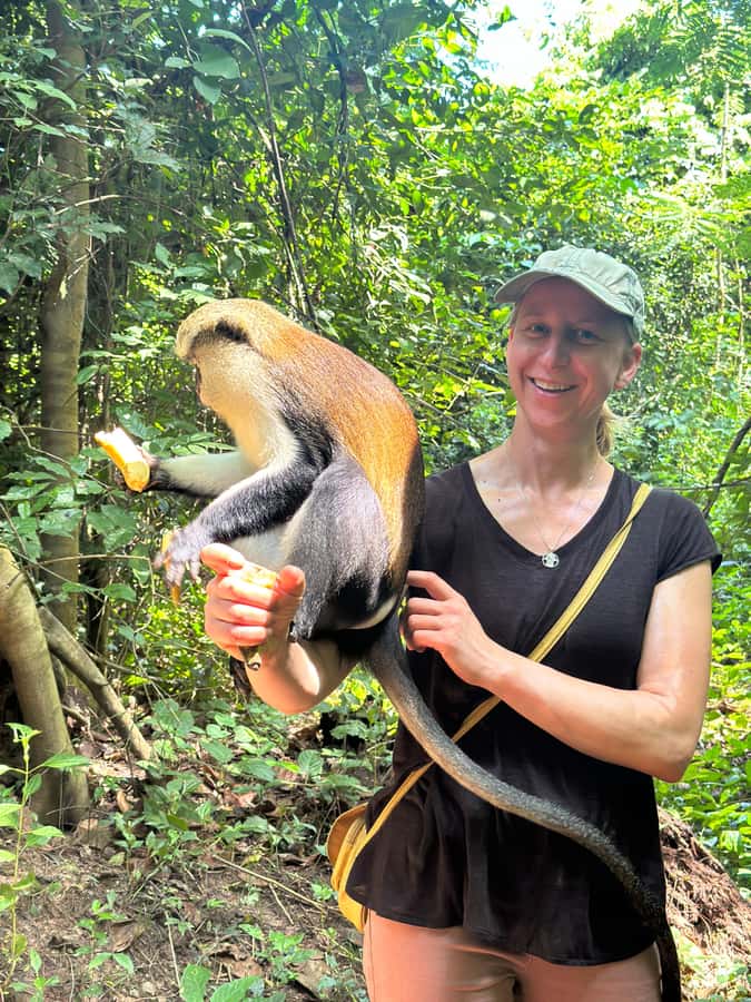 Ghana: 2-Day Monkey Sanctuary, Waterfall and Hiking Tour - Amedzofe and the early climb to Mount Gemi