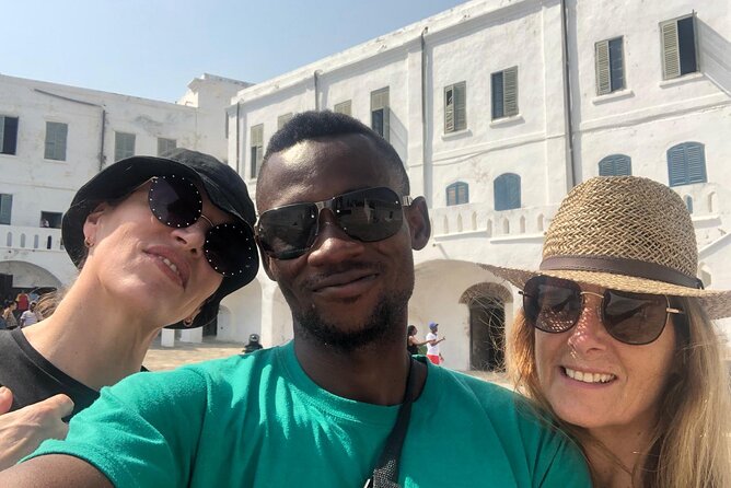 The Door Of No Return/ Dungeon & cape Coast Castle - Elmina fishing market and harbor