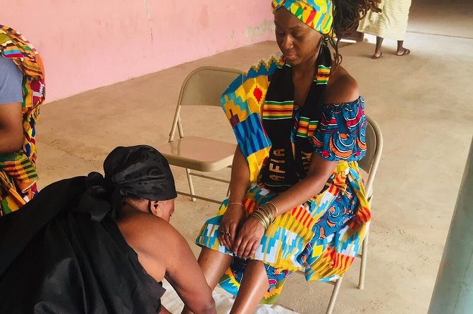 Traditional naming ceremony For African Diasporas in Kumasi - Meeting the community and Royal Family